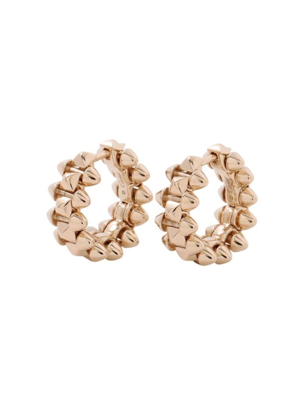 Cartier Earrings Clash de Cartier Hoop Mini Model 18k Pink Gold